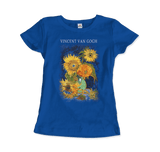 Van Gogh Five Sunflowers 1888, Artwork T-Shirt- 5 Colors