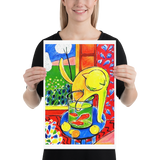 Henri Matisse the Cat With Red Fishes 1914 Poster