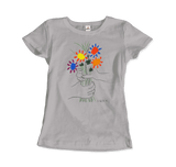 Men's or Women's Men's or Women's Pablo Picasso Bouquet of Peace 1958 Artwork T-Shirt- Various Colors
