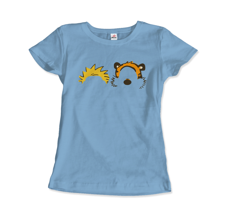 Men's or Women's Calvin and Hobbes Faces Contour T-Shirt- Various Colors