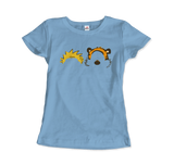 Men's or Women's Calvin and Hobbes Faces Contour T-Shirt- Various Colors