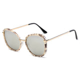 BROOKVILLE | S2003 - Round Cat-Eye Oversized Sunglasses- 5 Colors
