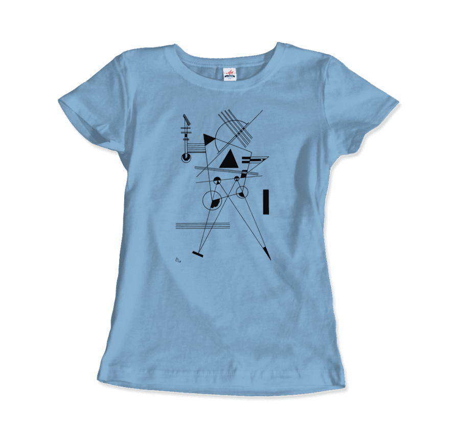 Men's or Women's Wassily Kandinsky - Drawing for Point and Line, 1925 Artwork T-Shirt- Various Colors