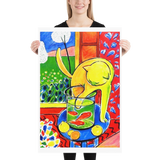 Henri Matisse the Cat With Red Fishes 1914 Poster