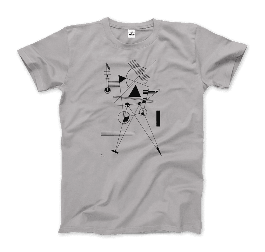 Men's or Women's Wassily Kandinsky - Drawing for Point and Line, 1925 Artwork T-Shirt- Various Colors