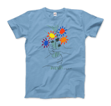 Men's or Women's Men's or Women's Pablo Picasso Bouquet of Peace 1958 Artwork T-Shirt- Various Colors