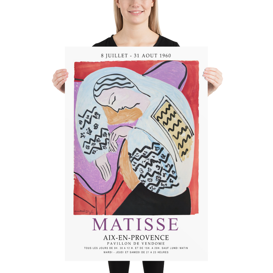 Henri Matisse the Dream - Aix-En-Provence Exhibition Poster