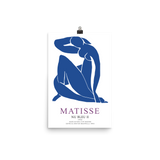 Henri Matisse Nu Bleu II (Blue Nude II) 1952 Artwork Poster