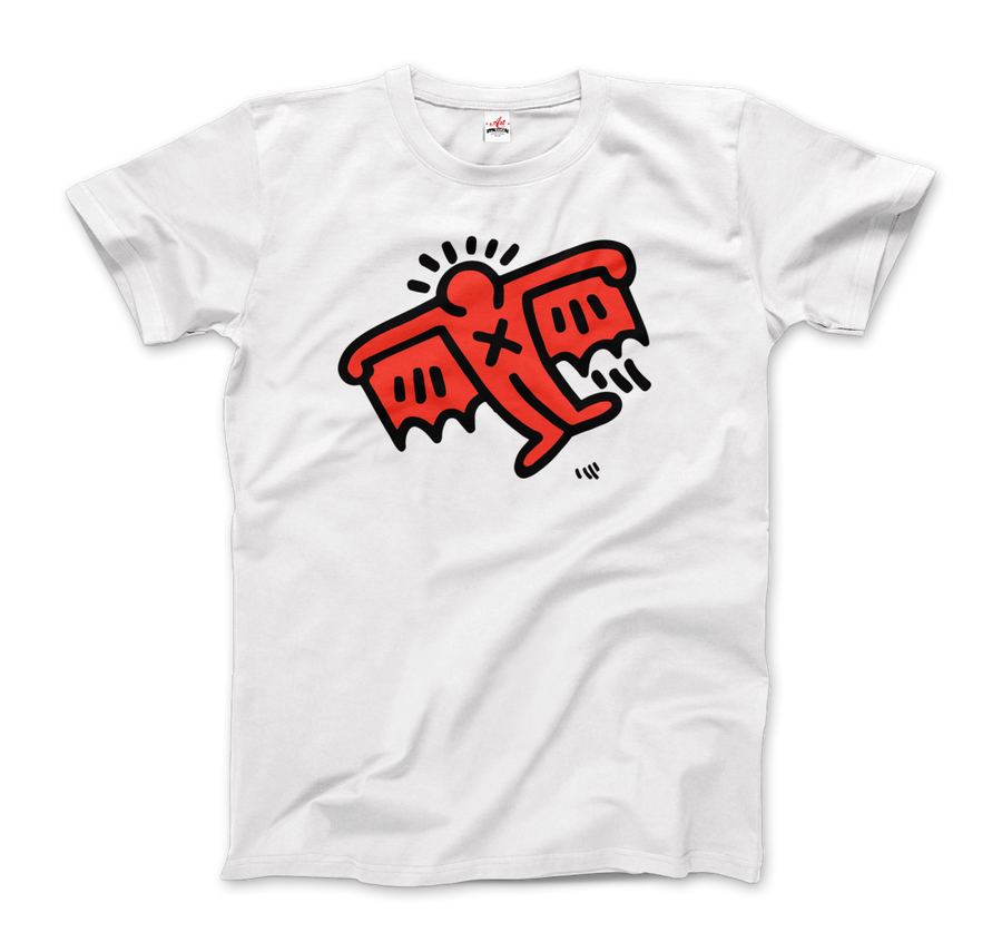 Men's & Women's Flying Devil Icon, 1990 Street Art T-Shirt- 6 Colors