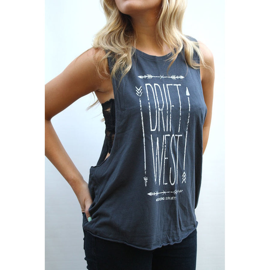 Drift West Tank Top Side