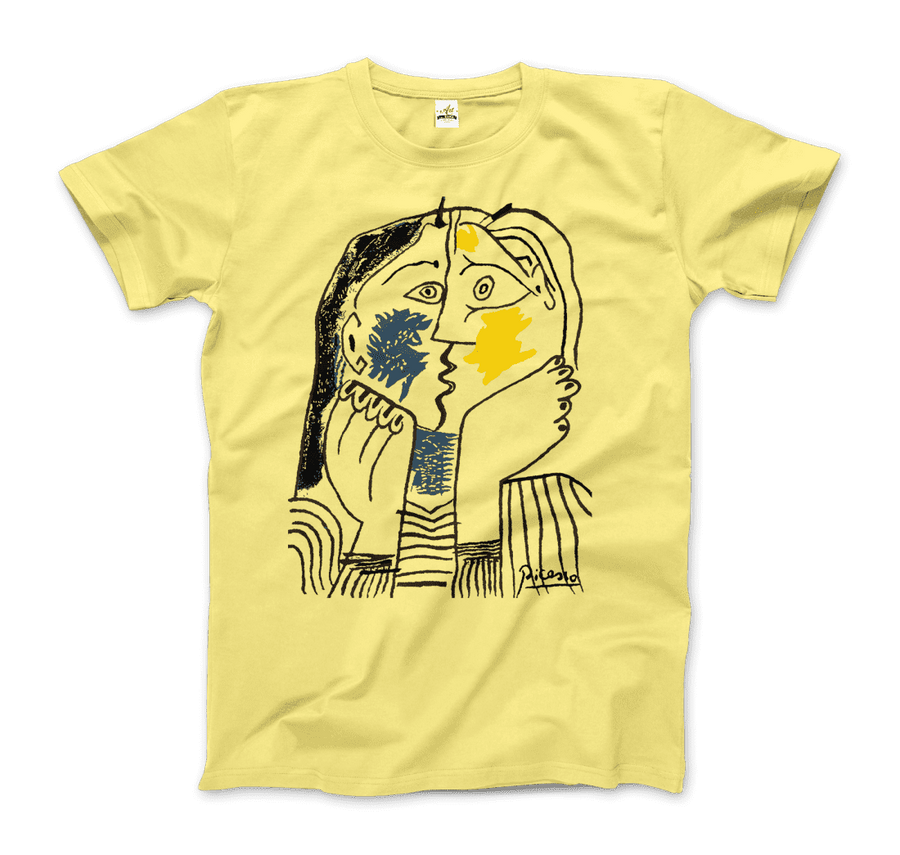 Men's or Women's Pablo Picasso The Kiss 1979 Artwork T-Shirt- Various Colors