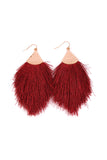 Tassel Drop Earrings- 10 Colors