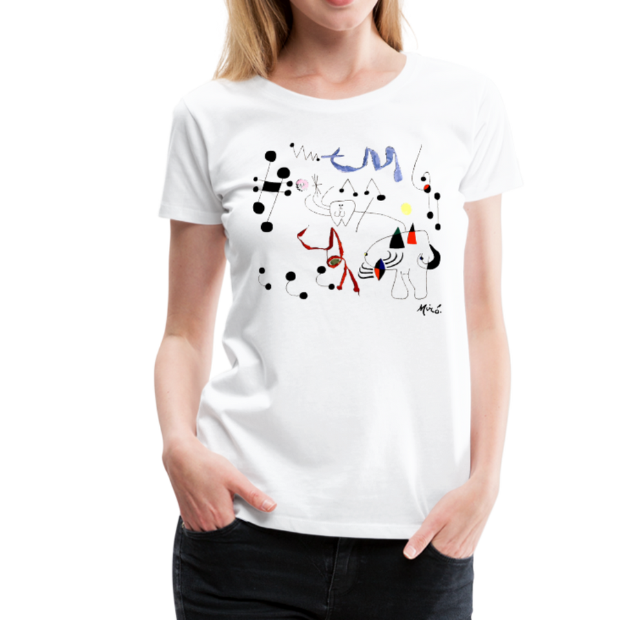 Men's or Women's Joan Miro Woman Dreaming of Escape 1945 Artwork T-Shirt- Various Colors