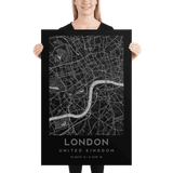London City Map - United Kingdom Poster