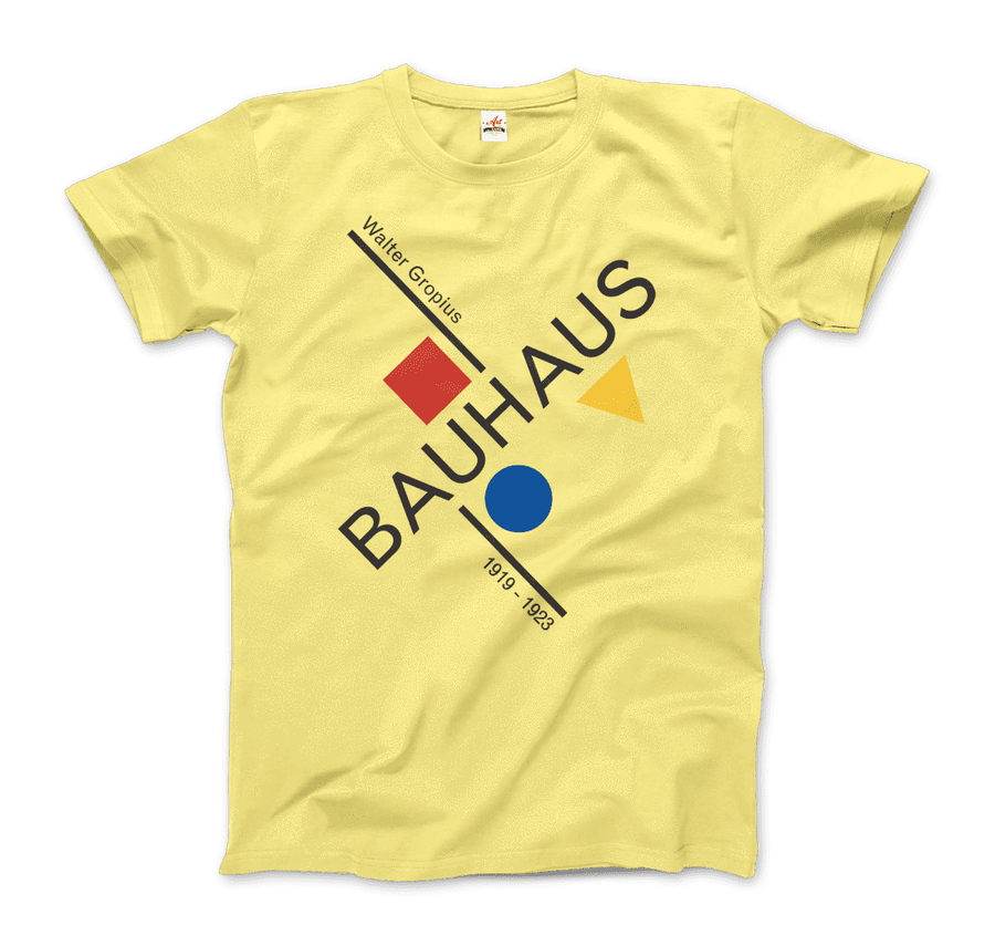 Men's or Women's Walter Gropius Bauhaus Artwork T-Shirt- Various Colors