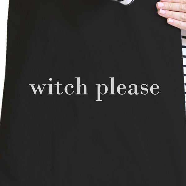 Witch Please Tote Bag- Black
