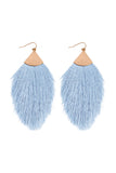 Tassel Drop Earrings- 10 Colors