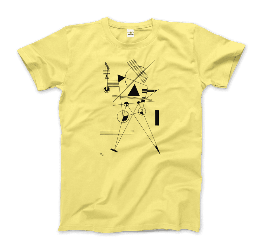 Men's or Women's Wassily Kandinsky - Drawing for Point and Line, 1925 Artwork T-Shirt- Various Colors