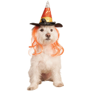 Candy Corn Pet Hat Costume