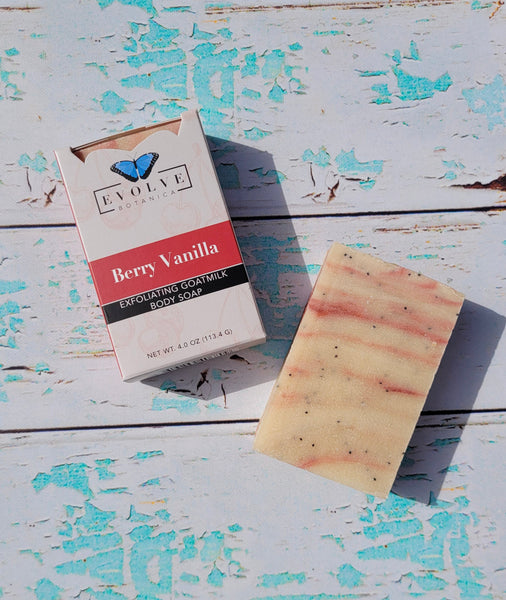 Berry Vanilla Goat's Milk Bar Soap