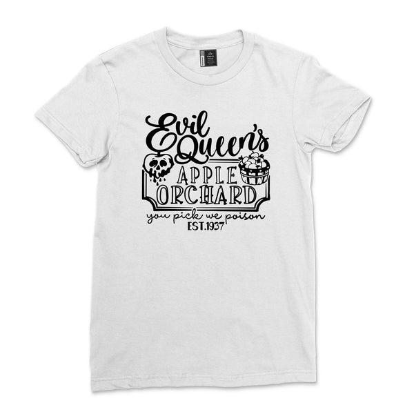 Unisex Evil Queen's Apple Orchard T-Shirt- 12 Colors