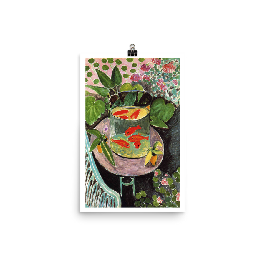 Henri Matisse, Goldfish, 1912 Artwork Poster