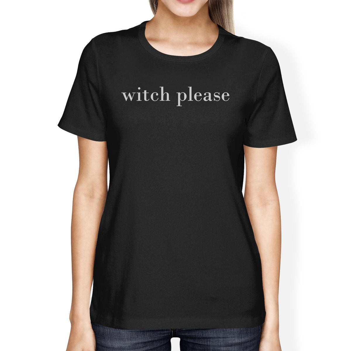 Witch Please Women's T-Shirt-Black