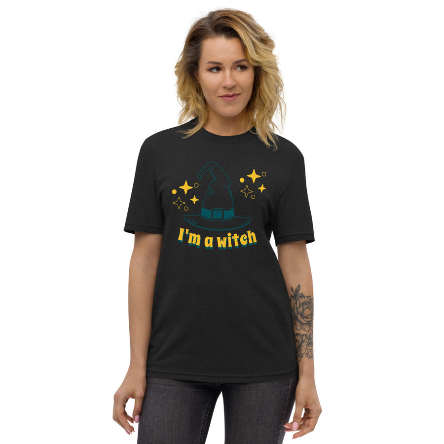 Unisex I'm a Witch Recycled Halloween T-Shirt- 3 Colors