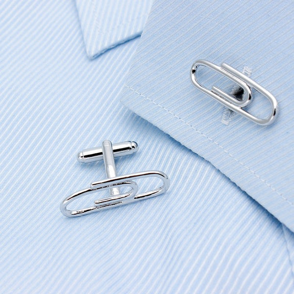 Paper Clip Cuff Links