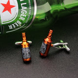 Whiskey Bottle Cuff Links
