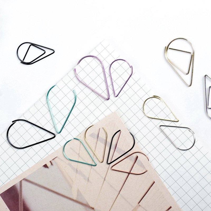 Water Drop Paper Clips