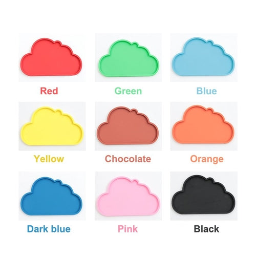 Cloud Food Tray- 9 Colors