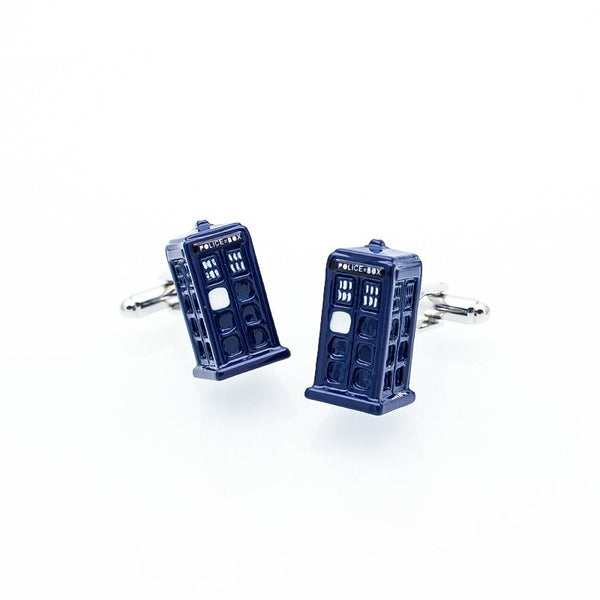 Police Box Cuff Links