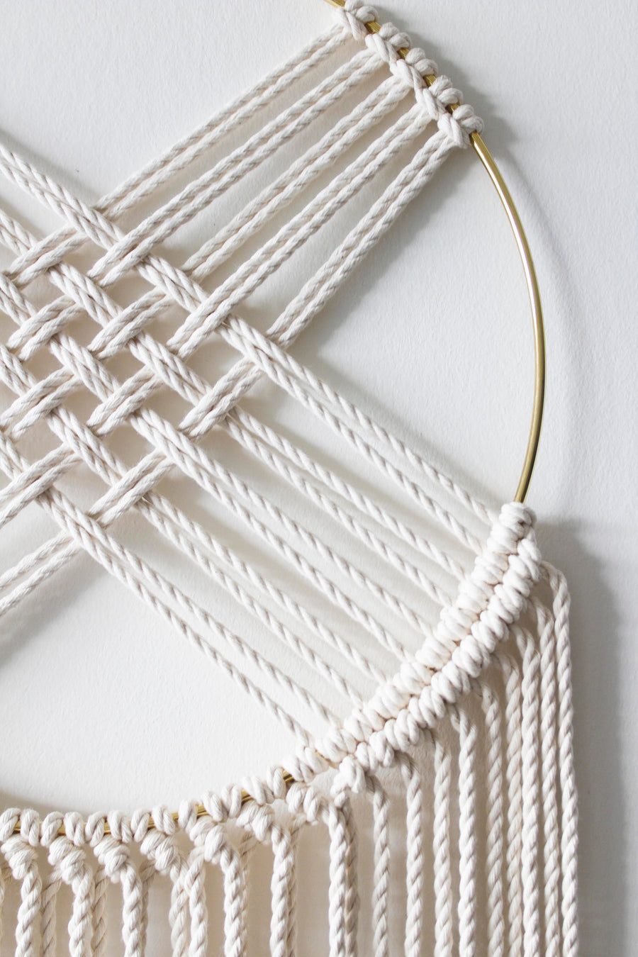 Macrame Dreamcatcher Wall Hanging