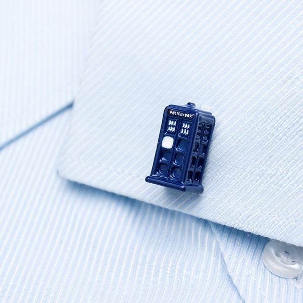 Police Box Cuff Links