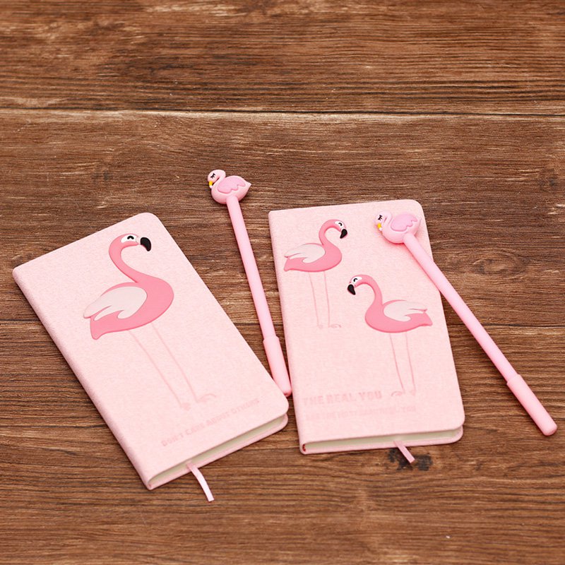 Flamingo Notebook & Pen Set