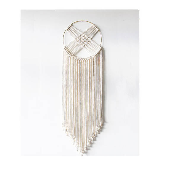 Macrame Dreamcatcher Wall Hanging