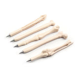 Set of 5 Human Bone Ball Point Pens