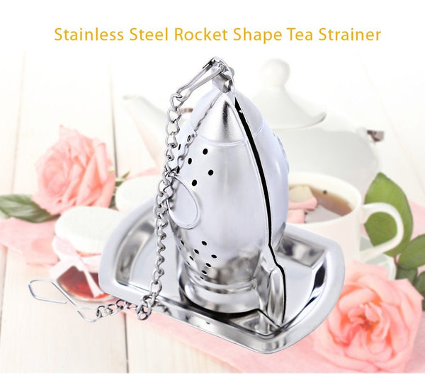 Silver Rocket Tea Infuser