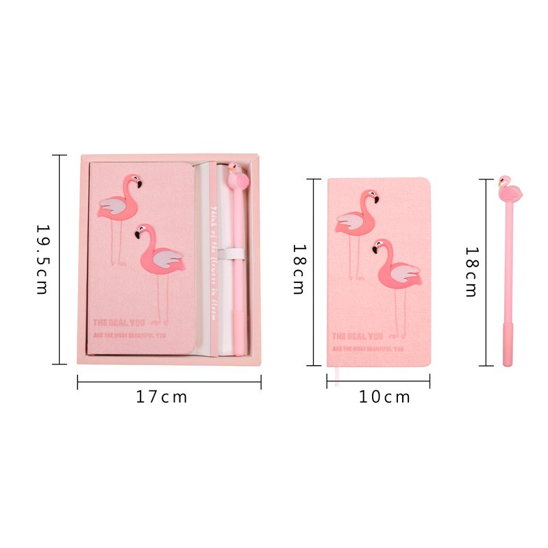 Flamingo Notebook & Pen Set