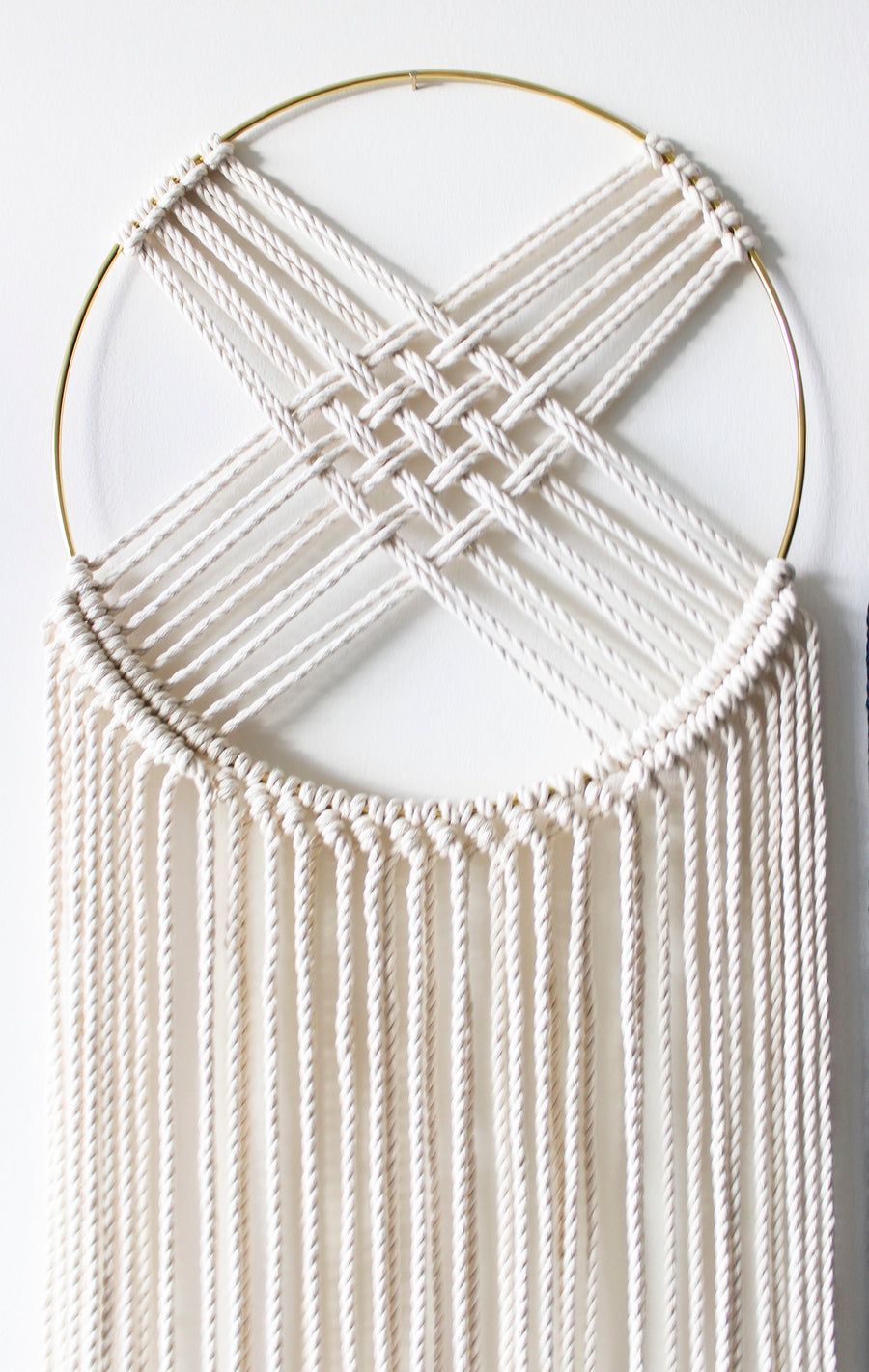 Macrame Dreamcatcher Wall Hanging