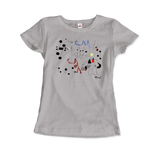 Men's or Women's Joan Miro Woman Dreaming of Escape 1945 Artwork T-Shirt- Various Colors