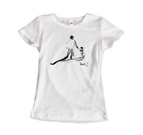 Men's or Women's Salvador Dali Sketch, Childhood With Father Riding a Bike 1971 T-Shirt- Various Colors