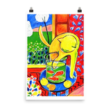 Henri Matisse the Cat With Red Fishes 1914 Poster