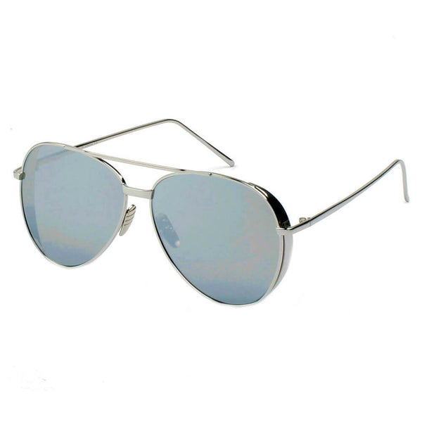DELAN | CD12 - Premium Mirrored Lens Oversize Aviator Sunglasses