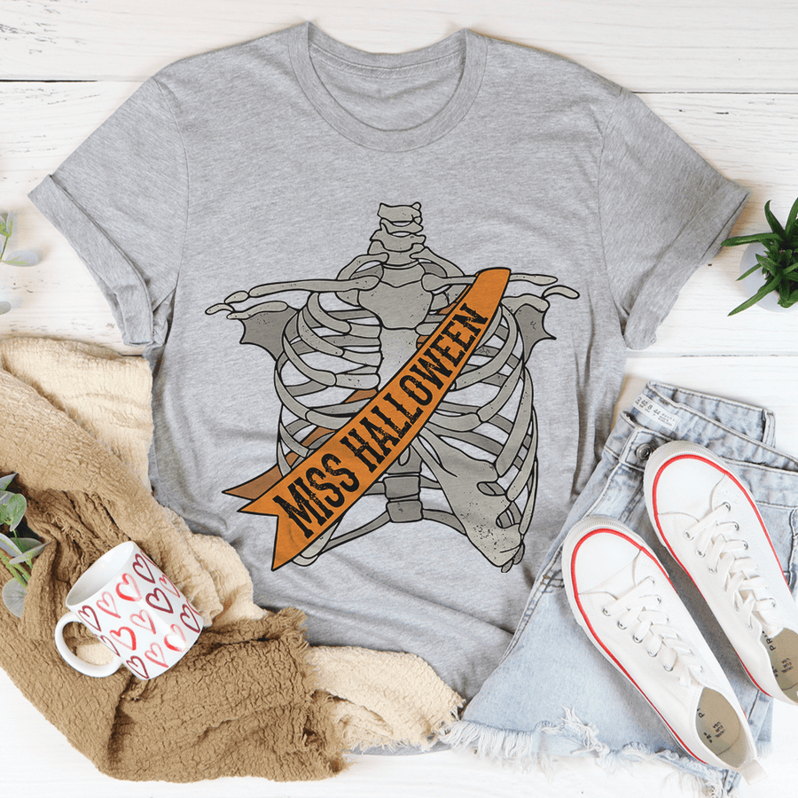 Women's Miss Halloween T-Shirt- 4 Colors