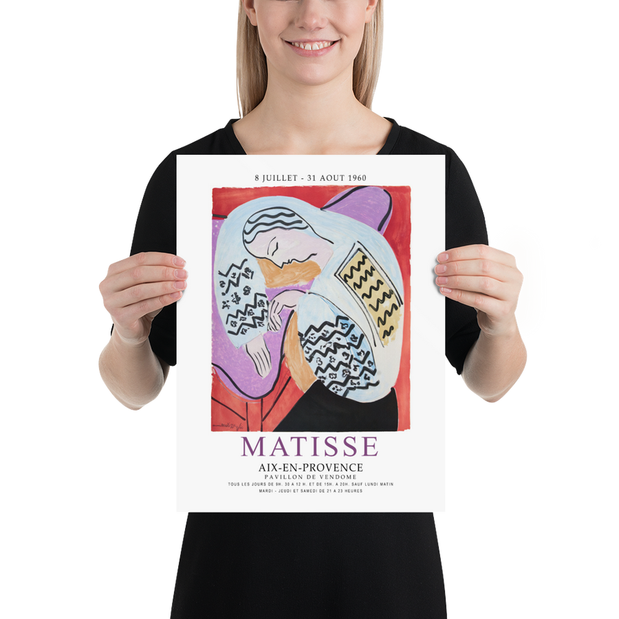Henri Matisse the Dream - Aix-En-Provence Exhibition Poster