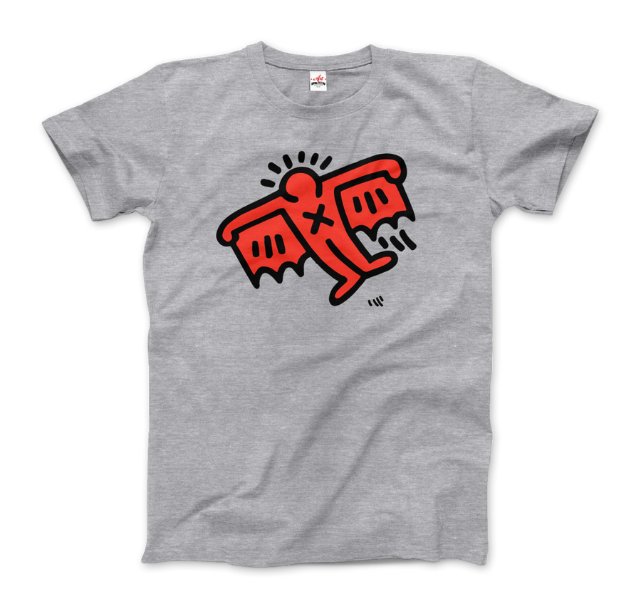 Men's & Women's Flying Devil Icon, 1990 Street Art T-Shirt- 6 Colors