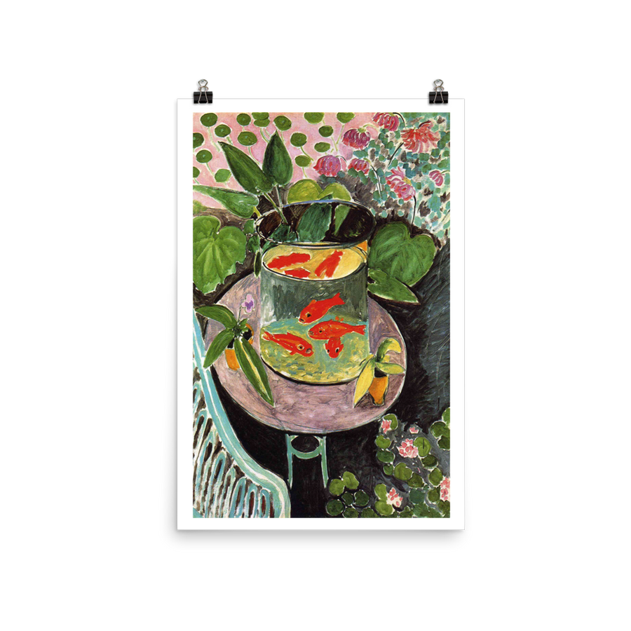 Henri Matisse, Goldfish, 1912 Artwork Poster