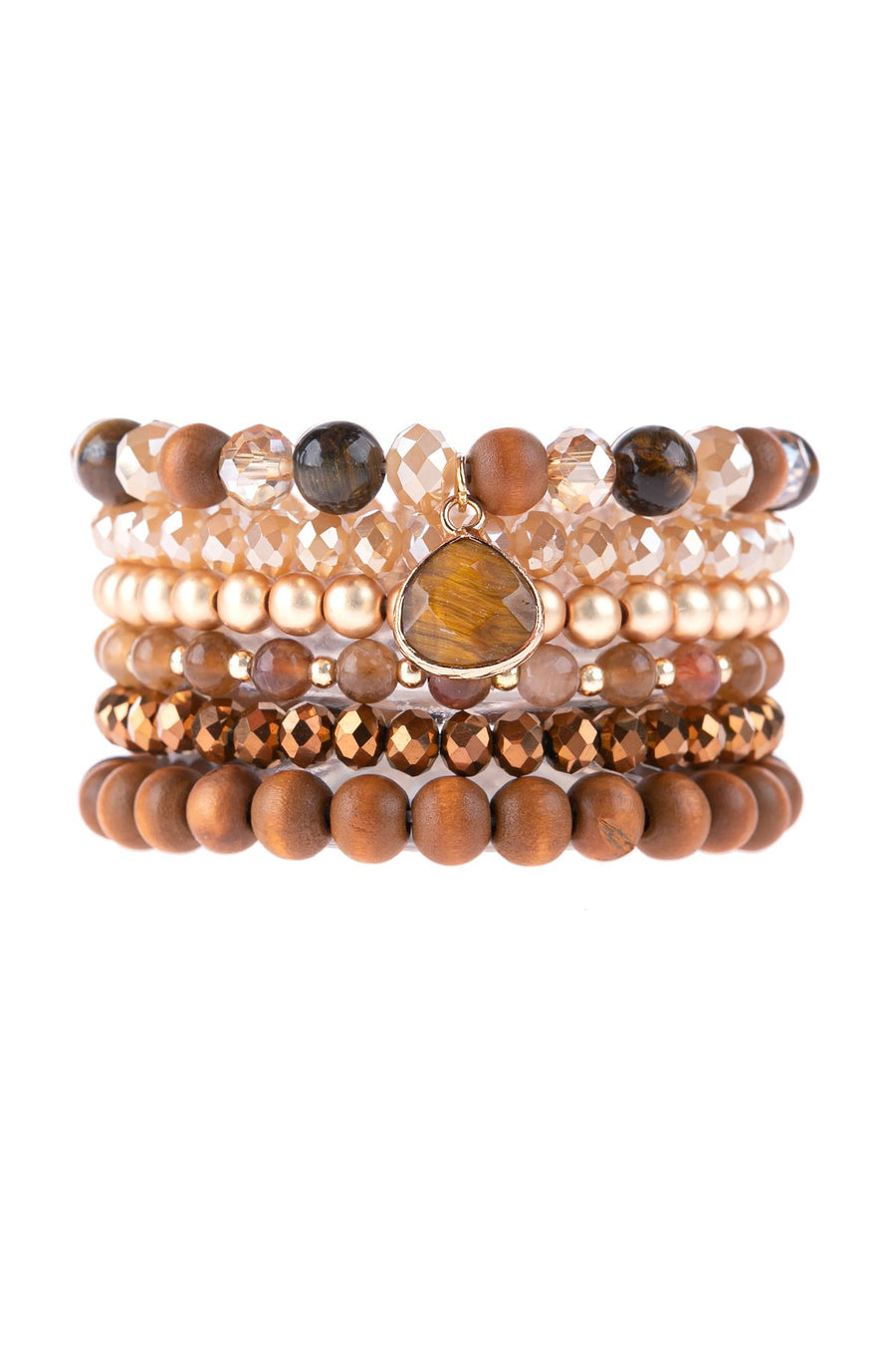 Multi Line Beaded Bracelet- 6 Colors